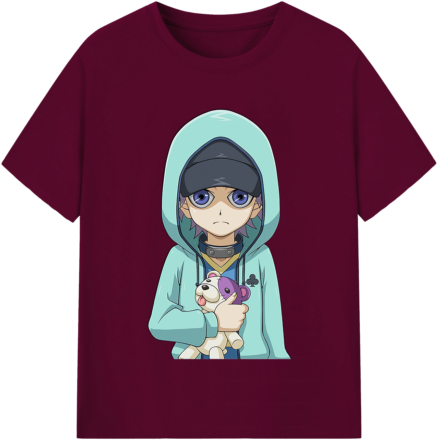 （画像用） 遊☆戯☆王 Yu-Gi-Oh! レディースカジュアルプリントTシャツ（綿100％）